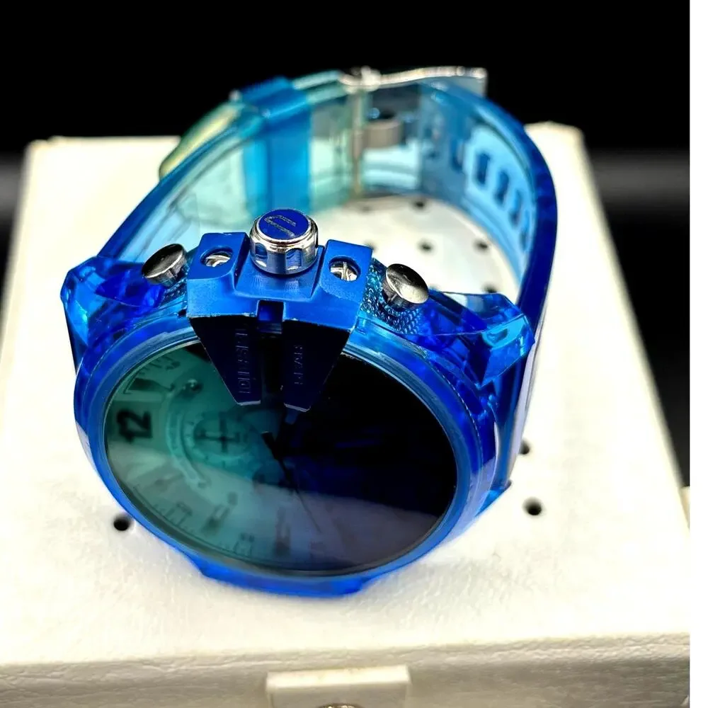 Diesel Mega Chief DZ4531 51mm Blue Gradient Chronograph Men’s Watch